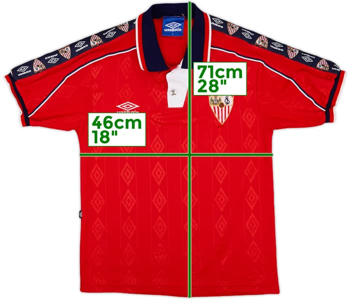1998-99 Sevilla Away Shirt - 10/10 - (S)