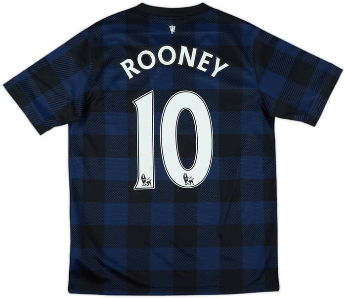 2013-14 Manchester United Away Shirt Rooney #10 - 10/10 - (XL.Boys)