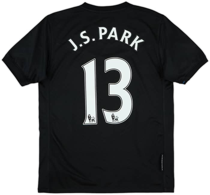 2009-10 Manchester United Away Shirt J.S.Park #13 - 8/10 - (XL.Boys)