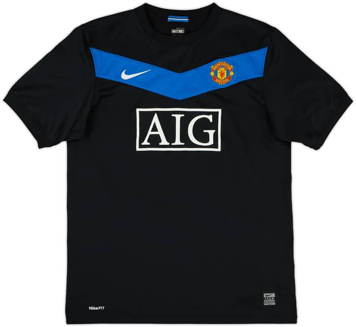 2009-10 Manchester United Away Shirt J.S.Park #13 - 8/10 - (XL.Boys)