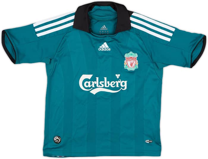 2008-09 Liverpool Third Shirt Torres #9 - 9/10 - (6-7 Years)