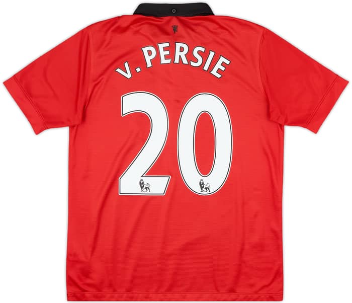 2013-14 Manchester United Home Shirt v.Persie #20 - 8/10 - (XL.Boys)