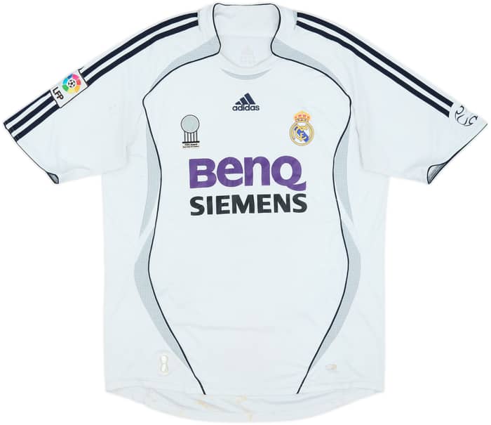 2006-07 Real Madrid Home Shirt Cannavaro #5 - 5/10 - (L)