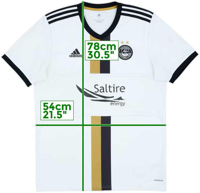 2020-21 Aberdeen Away Shirt - 6/10 - (L)