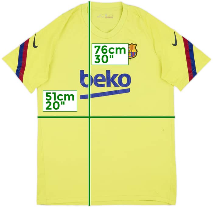2020-21 Barcelona Nike Training Shirt - 7/10 - (M)