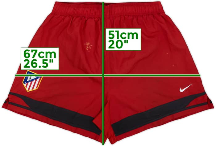 2001-02 Atletico Madrid Away Shorts - 6/10 - (XL)