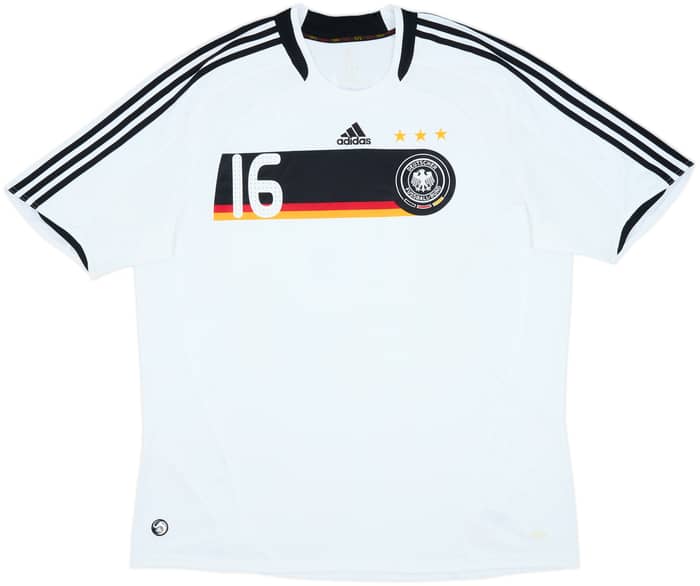 2008-09 Germany Home Shirt Lahm #16 - 5/10 - (4XL)