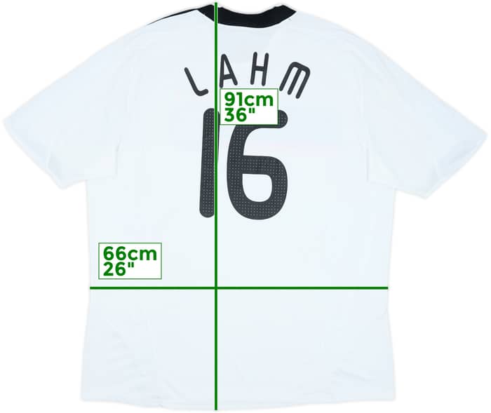 2008-09 Germany Home Shirt Lahm #16 - 5/10 - (4XL)
