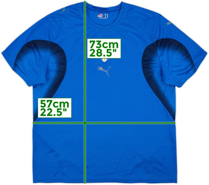 2006 Italy Basic Home Shirt - 5/10 - (XL)