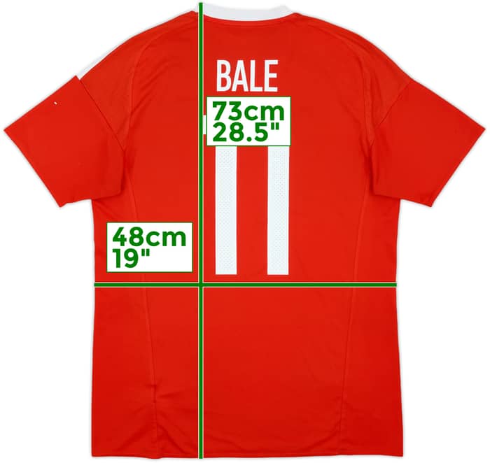 2016-17 Wales Home Shirt Bale #11 - 5/10 - (M)