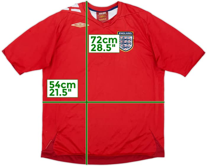 2006-08 England Away Shirt - 4/10 - (L)