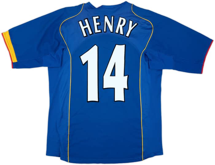 2004-06 Arsenal Away Shirt Henry #14 - 7/10 - (M)