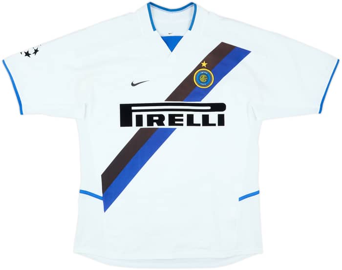 2002-03 Inter Milan Away Shirt Crespo #9 - 8/10 - (M)