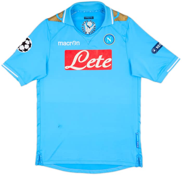 2011-12 Napoli CL Home Shirt - 6/10 - (L)