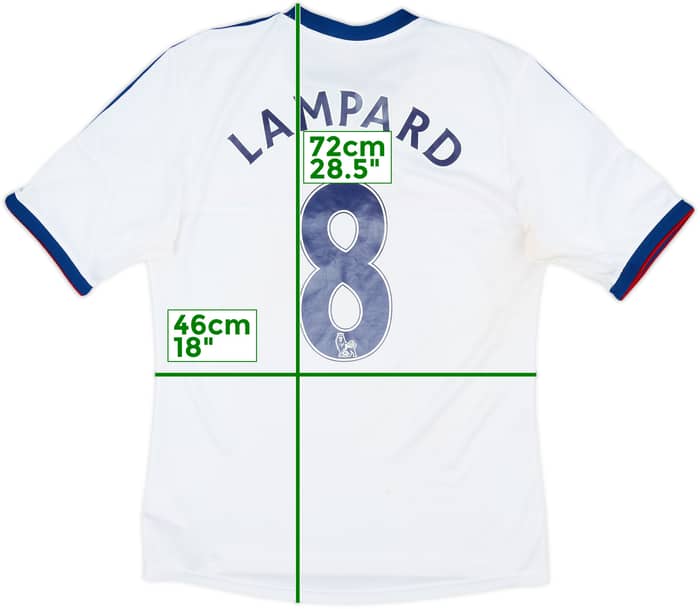 2013-14 Chelsea Away Shirt Lampard #8 - 4/10 - (M)