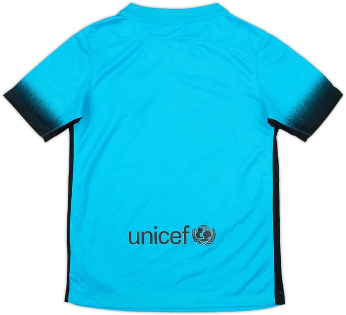 2015-16 Barcelona Away Shirt - 8/10 - (S.Boys)