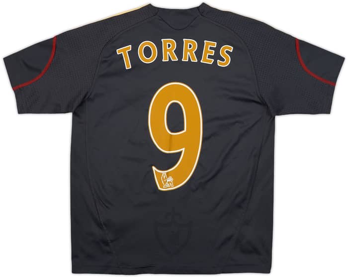 2009-10 Liverpool Away Shirt Torres #9 - 8/10 - (S.Boys)
