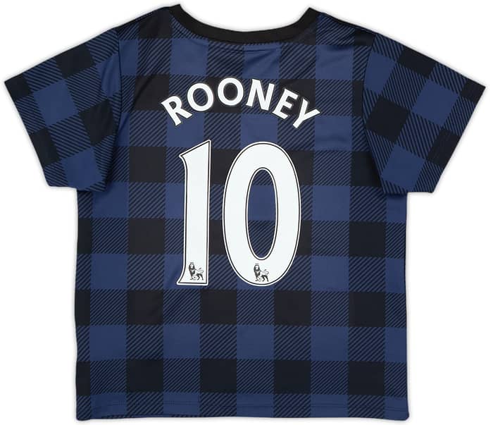 2013-14 Manchester United Away Shirt Rooney #10 - 8/10 - (5-6 Years)
