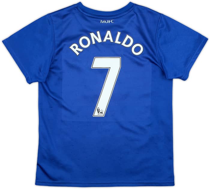 2008-09 Manchester United Third Shirt Ronaldo #7 - 8/10 - (6-7 Years)