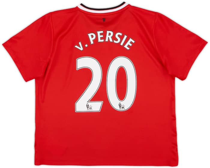 2014-15 Manchester United Home Shirt V.Persie #20 - 8/10 - (7-8 years)