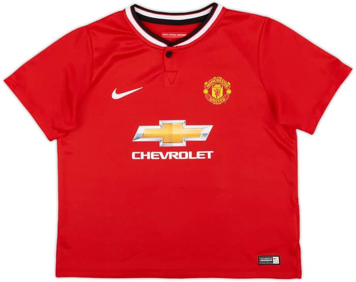 2014-15 Manchester United Home Shirt V.Persie #20 - 8/10 - (7-8 years)