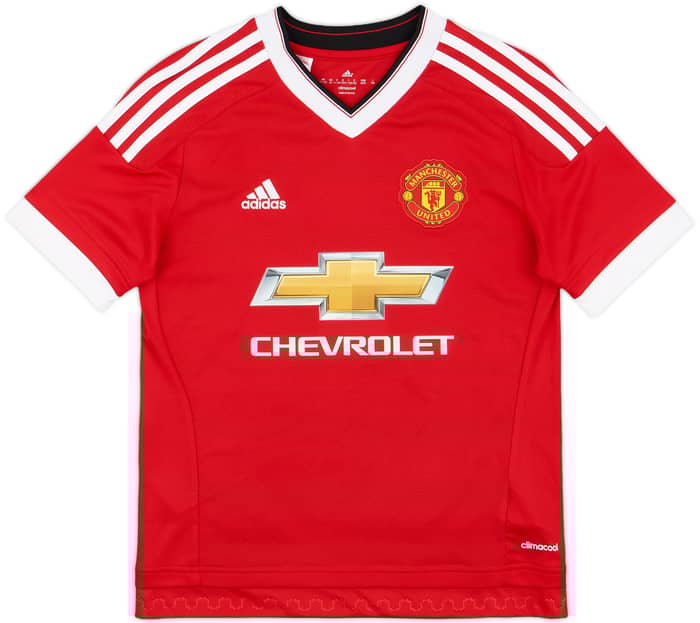 2015-16 Manchester United Home Shirt Rooney #10 - 10/10 - (M.Boys)