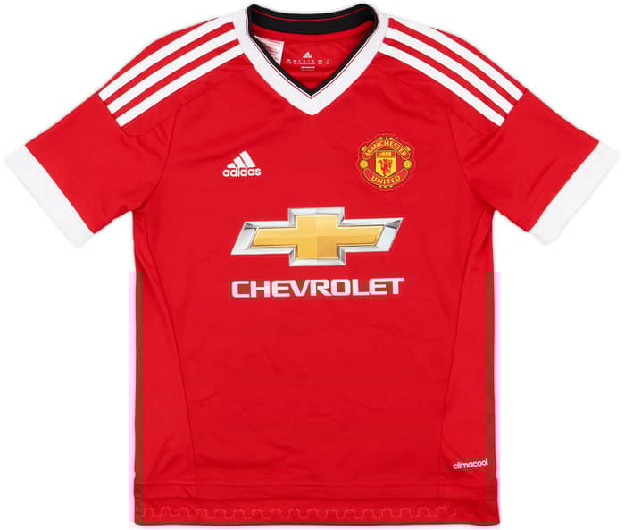 2015-16 Manchester United Home Shirt Rooney #10 - 10/10 - (M.Boys)