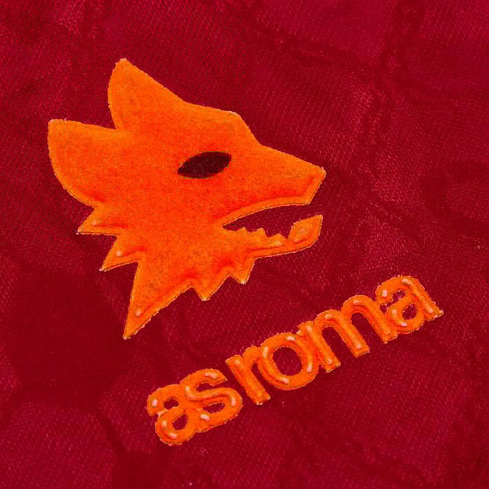 1995-96 Roma Home Shirt - 8/10 - (XL)