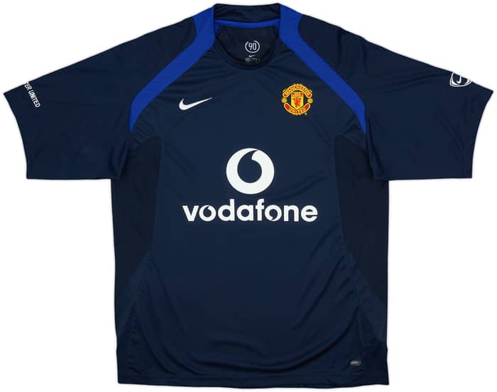 2005-06 Manchester United Nike Training Shirt - 9/10 - (M)
