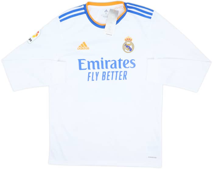 2021-22 Real Madrid Home L/S Shirt Modric #10 (M)