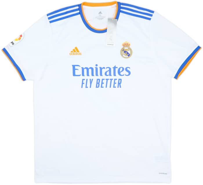 2021-22 Real Madrid Home Shirt Benzema #9 (XL)