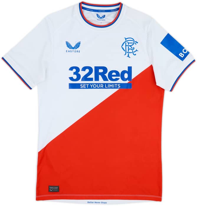 Camiseta de visitante del Rangers 2022-23 Morelos #20 - 5/10 - (S)