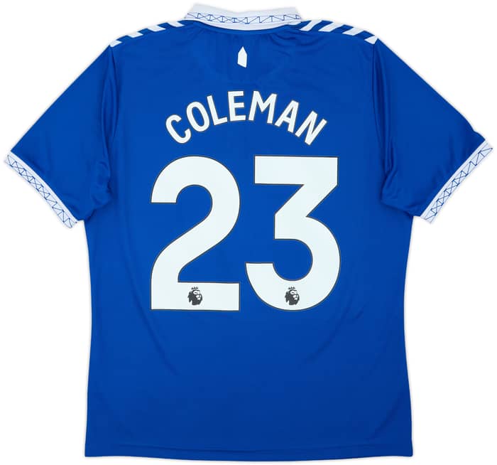 2023-24 Everton Home Shirt Coleman #23 - 8/10 - (L)