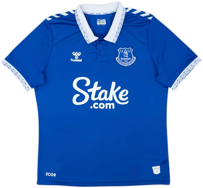 2023-24 Everton Home Shirt Coleman #23 - 8/10 - (L)