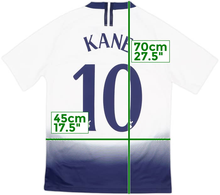 2018-19 Tottenham Home Shirt Kane #10 - 8/10 - (S)