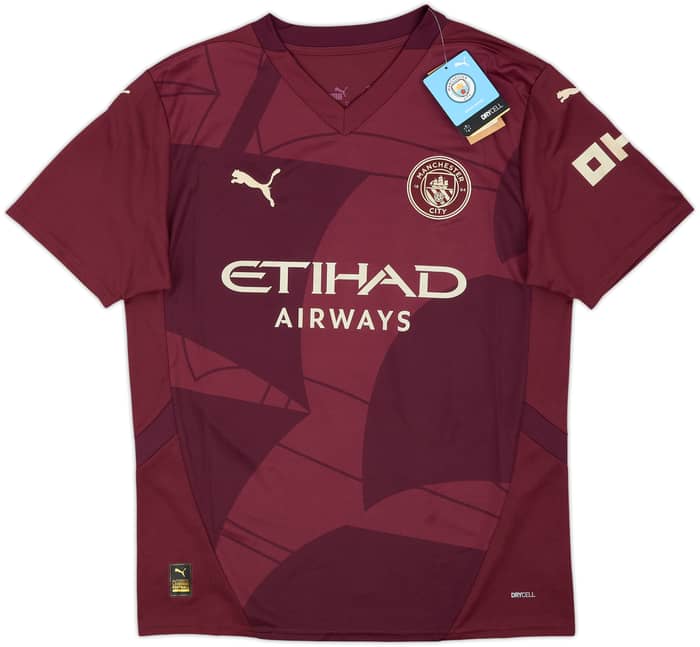 Camiseta de la tercera equipación del Manchester City 2024-25 De Bruyne #17 (M)