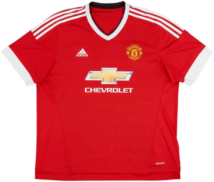 2015-16 Manchester United Home Shirt Rooney #10 - 7/10 - (3XL)