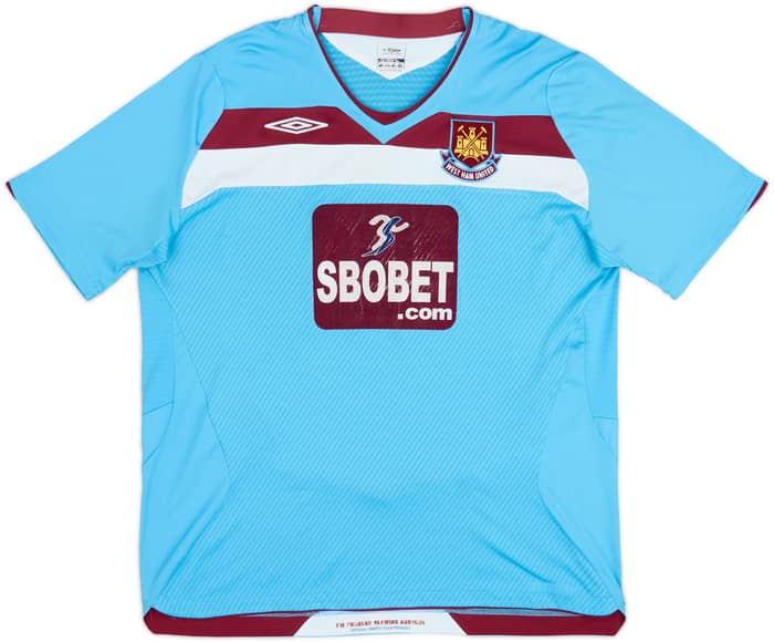 2008-09 West Ham Away Shirt Noble #16 - 6/10 - (XL)