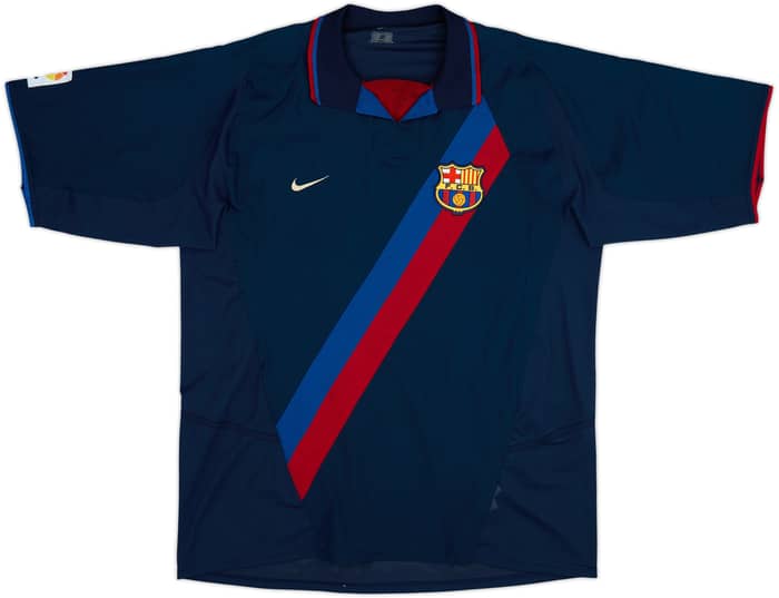 2002-03 Barcelona Player Issue Away Shirt Riquelme #10 - 8/10 - (XXL)