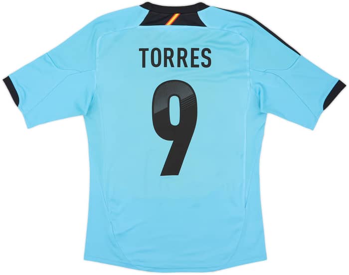 2012-14 Spain Away Shirt Torres #9 - 6/10 - (S)