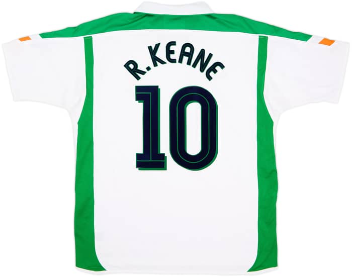 2003-05 Ireland Away Shirt R.Keane #10 - 8/10 - (XL)