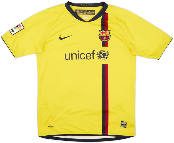 2008-10 Barcelona Away Shirt Messi #10 - 9/10 - (XL.Boys)