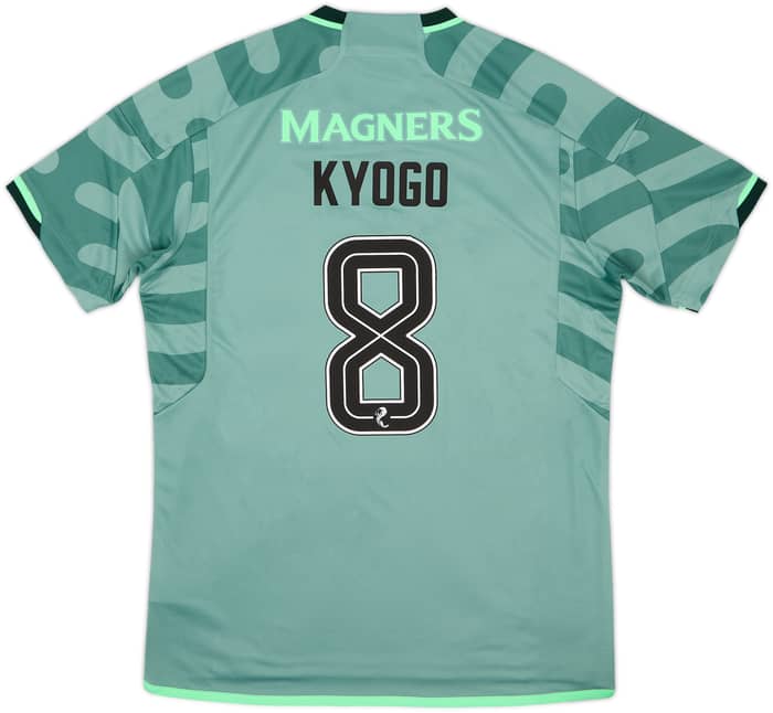 2023-24 Celtic Third Shirt Kyogo #8 (L)