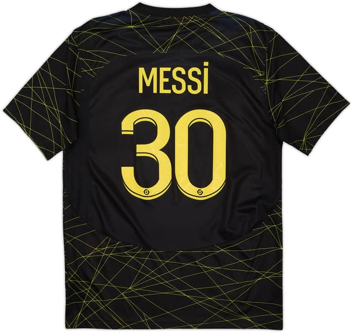 2022-23 Paris Saint-Germain Fourth Shirt Messi #30 - 10/10 - (M)