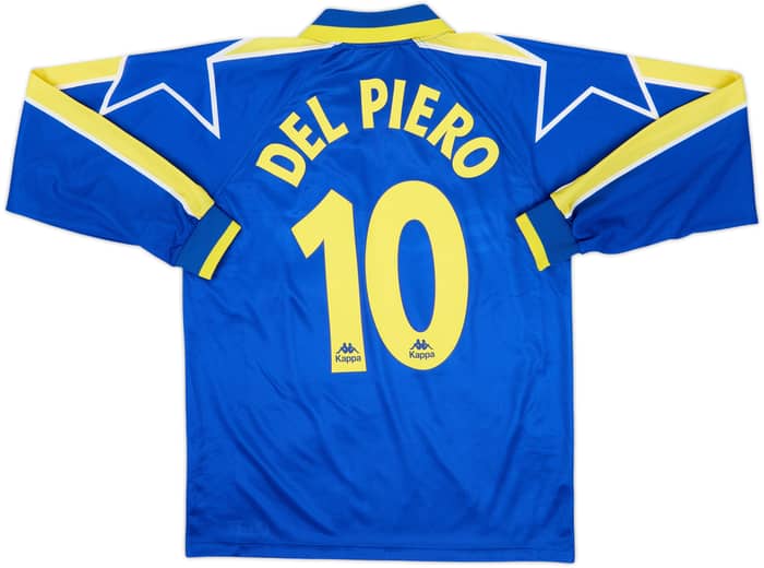 1996-97 Juventus Away L/S Shirt Del Piero #10 - 9/10 - (M)