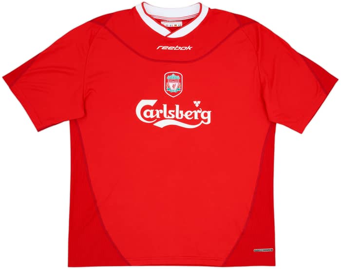 2002-04 Liverpool Home Shirt #22 - 9/10 - (XL)