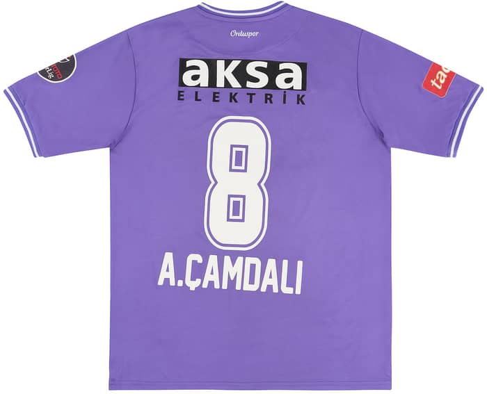 2011-12 Orduspor Match Issue Home Shirt Camdali #8