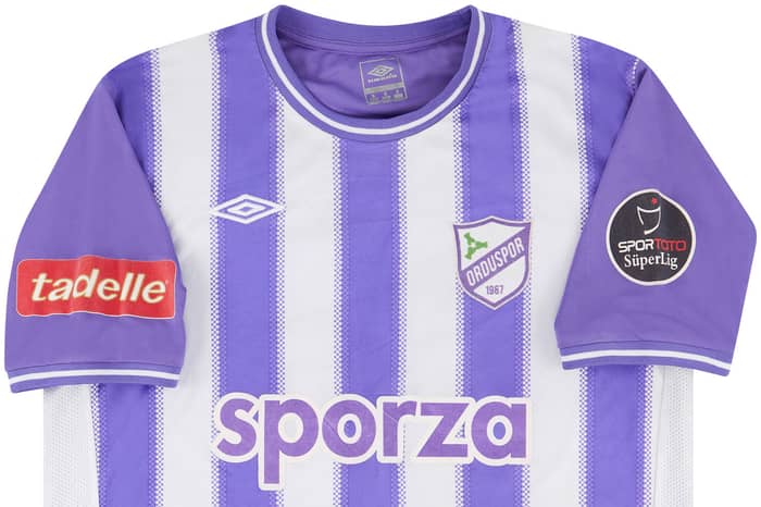 2011-12 Orduspor Match Issue Home Shirt Camdali #8