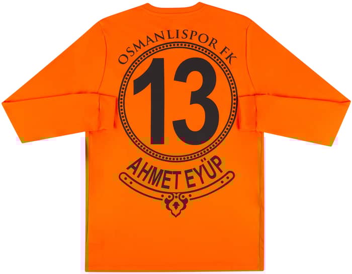 2017-18 Osmanlispor Match Issue GK Shirt Ahmet Eyup #13