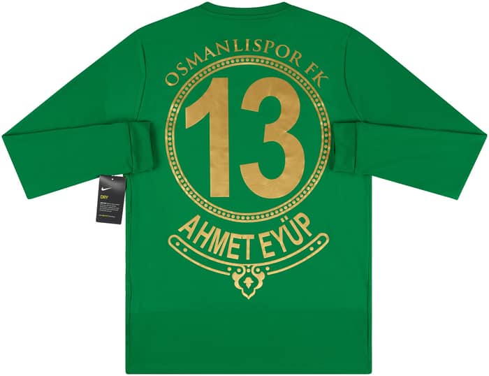 2017-18 Osmanlispor Match Issue GK Shirt Ahmet Eyup #13